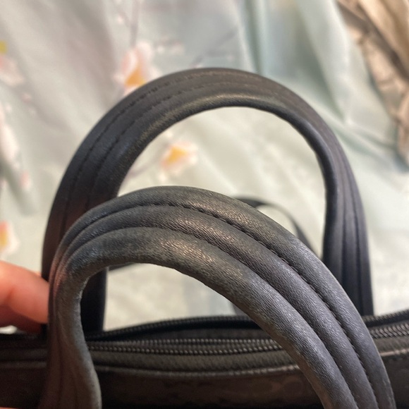 Coach Heritage Signature Embossed Commuter Bag F70766, Laptop-Compatible, Black - Picture 5 of 11